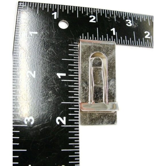 Classic Solid Design Money Clip Stainless Steel Wallet Credit Card Cash ID - Picture 3 of 5